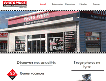 Tablet Screenshot of photo-price-castres.com